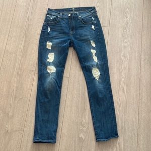 7 for all mankind relaxed skinny jeans